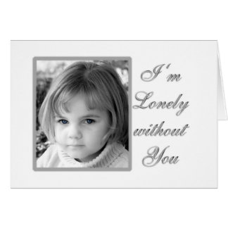 Cartão Placa Blues solitária