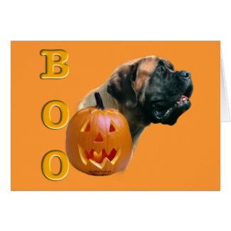 Cartão Placa Boo Apricot Mastiff