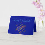 Cartão Placa Chanukah Cutomizável Pronta para Empresas<br><div class="desc">Às vezes,  simplicidade é a mensagem que você quer enviar. Empresa ou pessoal,  quando você quer enviar um cartões de natal e quer mantê-lo simples.</div>