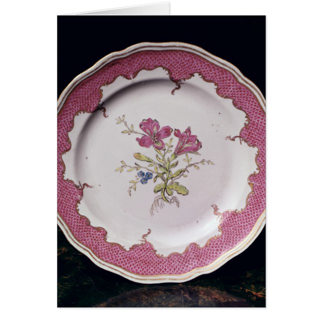 Cartão Placa com design botânico (Frente)