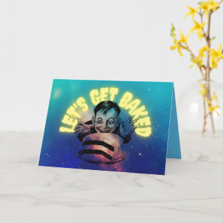 Cartão Placa Cosmos para Stoners