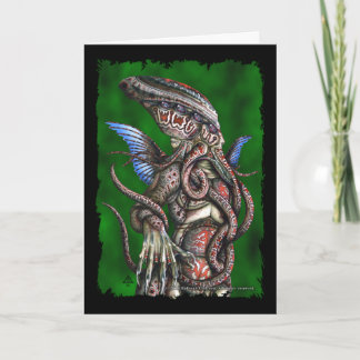 Cartão Placa Cthulhu