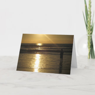 Cartão Placa de adeus de mensagem (vazio dentro