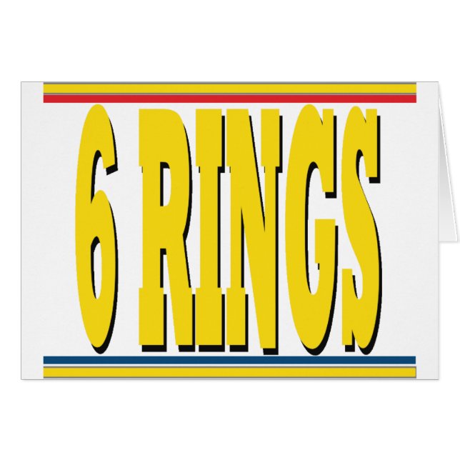 Cartão Placa de anéis (Frente Horizontal)