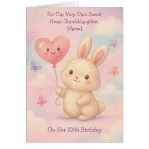 Cartão Placa de Aniversário Completamente Personalizada p