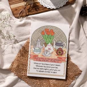 Cartão Placa de aniversário de chaleiras para atualização