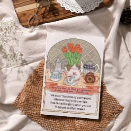 Cartão Placa de aniversário de chaleiras para atualização