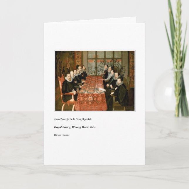 CARTÃO PLACA DE ANIVERSÁRIO DE PORTA ERRADA (Frente)