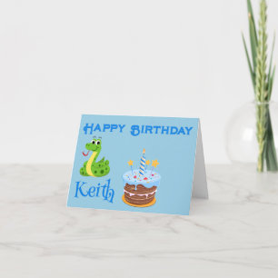 CARTÃO PLACA DE ANIVERSÁRIO FELIZ DE COBRA DE BAIXO