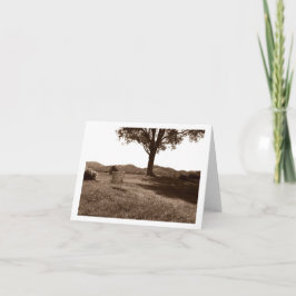 Cartão Placa de anotação do Vazio do tambor branco Tom Fl