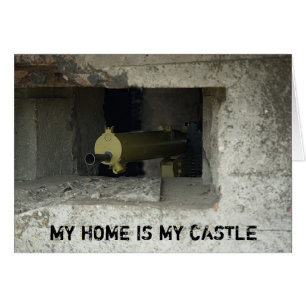 Cartão Placa de Arma da Máquina