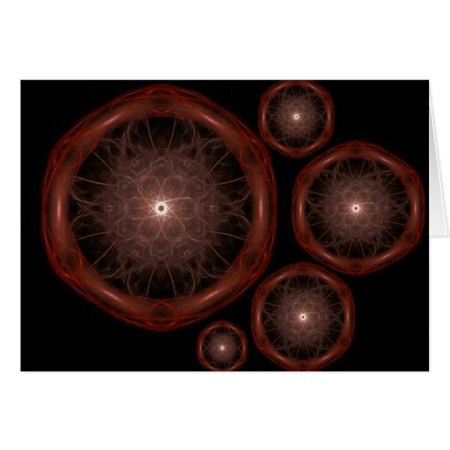 Cartão Placa de arte frontal de Padrões de som (Frente Horizontal)