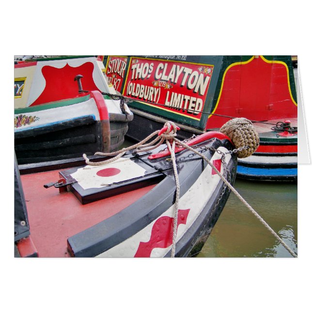 CARTÃO PLACA DE BARCOS ESTREITOS (Frente Horizontal)