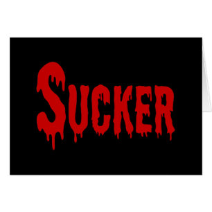 CARTÃO PLACA DE BLOODSUCKER