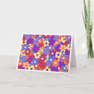 Cartão Placa de Buquê de bustling