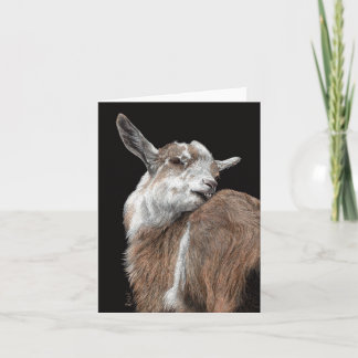 Cartão Placa de Cabra - "Criança Comichão"