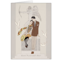 Placa de casal C1222 do Namorados George Barbier