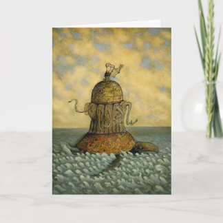 Cartão Placa de Cosmologia do bobo