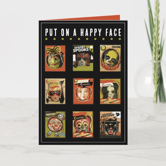 Cartão Placa de Dia de as Bruxas engraçado (Frente)