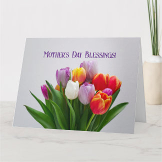 Cartão Placa de dia de as mães