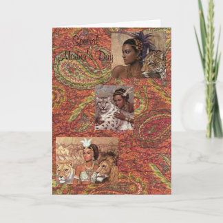 Cartão Placa de dia de as mães
