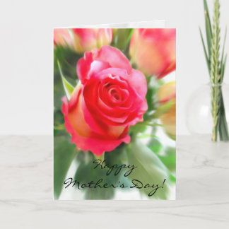 Cartão Placa de dia de as mães