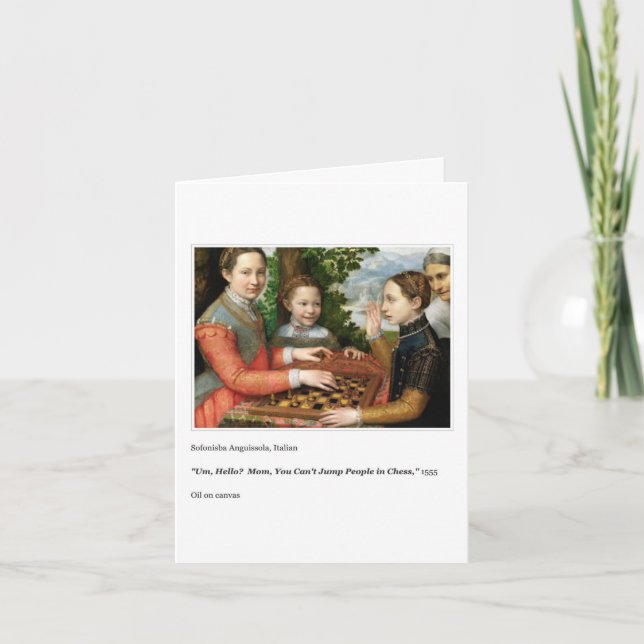 CARTÃO PLACA DE DIA DE AS MÃES CHESS (Frente)