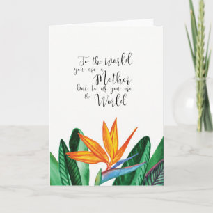 Cartão placa de dia de as mães colorida de Ozias