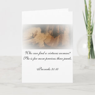 Cartão Placa de Dia de as mães "Fé"