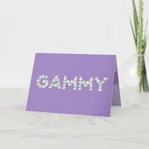 Cartão Placa de dia de as mães para Gammy