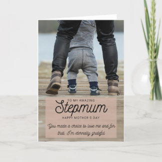 Cartão Placa De dia de as mães Para Mães Passo