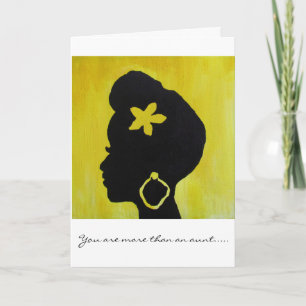 Cartão Placa de dia de as mães para tias por Alicia L. Mc