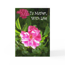 Placa de dia de as mães - Rosas rosa