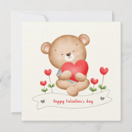 Cartão Placa de Dia de os namorados do Dia de os namorado