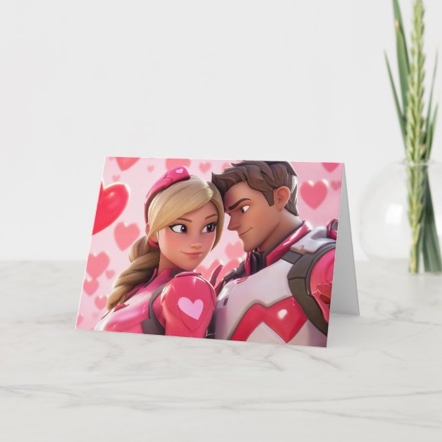 Cartão Placa de Dia de os namorados encontrada Soulmate (Frente)