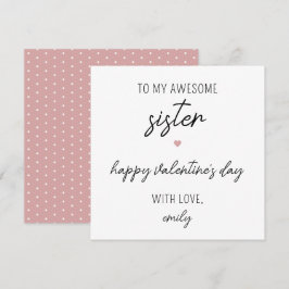 Cartão Placa de Dia de os namorados moderna e bonita para