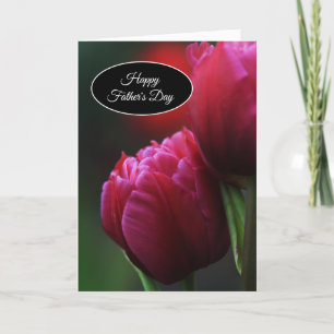 Cartão Placa de dia de os pais