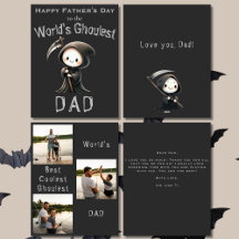 Placa de Dia de os pais de Colagem de Fotografias 