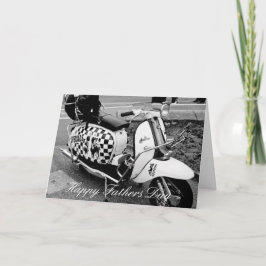 CARTÃO PLACA DE DIA DE OS PAIS DO PATINETE ESPECIAL