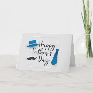 Cartão Placa de Dia de os pais Feliz