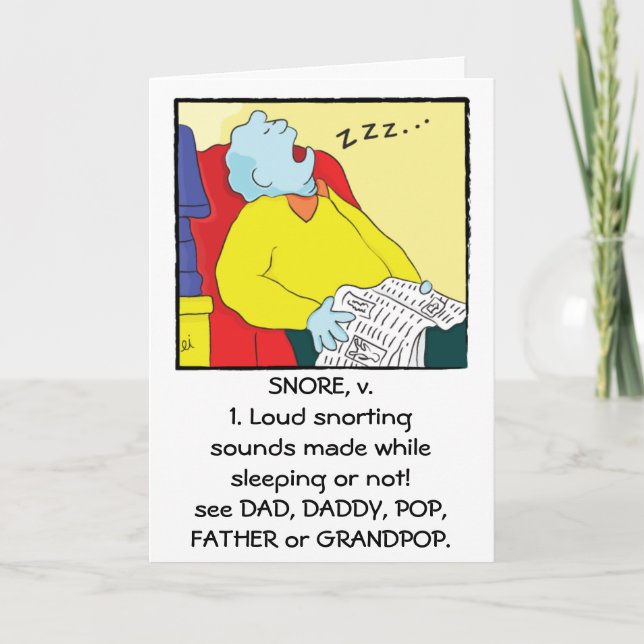 Cartão Placa de Dia de os pais Feliz (Frente)