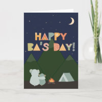 Placa de dia de os pais para Bà