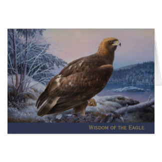 Cartão Placa de Eagle wisdom Ferdinand von Wright 1884 CC