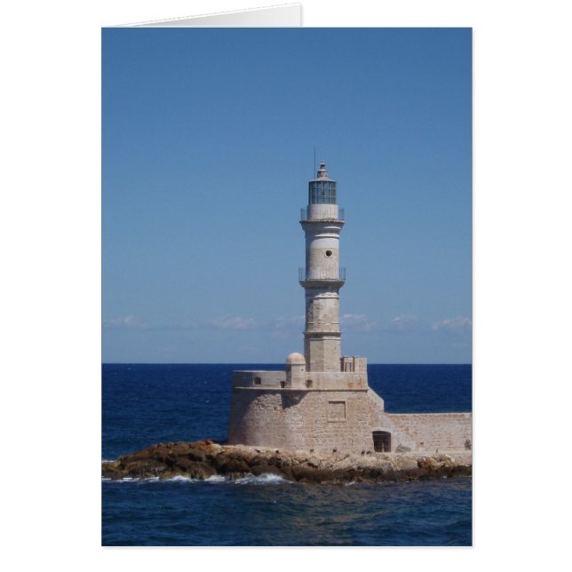 Cartão Placa de farol (Frente)