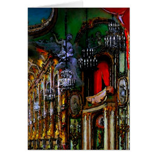 Cartão Placa de Glamor do Palácio ~