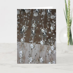 Cartão Placa de instalação de cristais leves