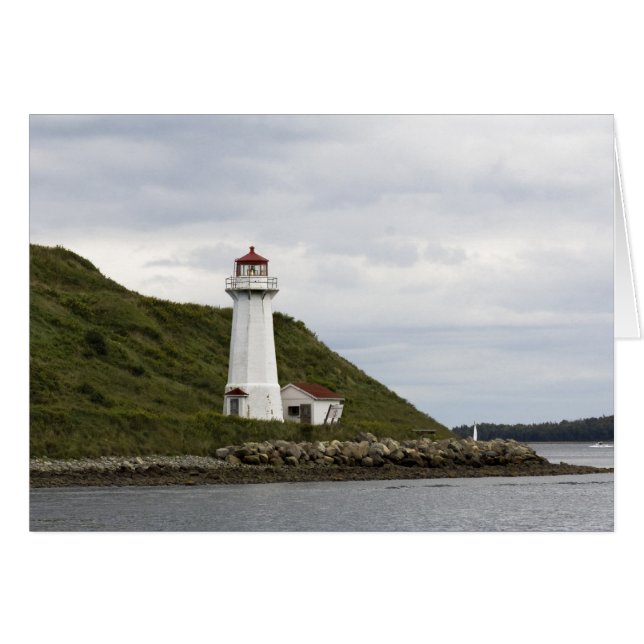 Cartão Placa de luz orientadora (Frente Horizontal)