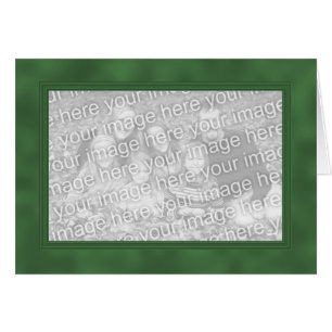 Cartão Placa de Modelo de Quadro - Verde Suave 2