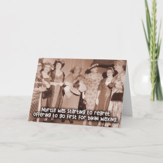 Cartão Placa de Namorada Engraçado Vintage - Vaxamento Bi