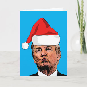 CARTÃO PLACA DE NATAL DE CHRISTMAS DE DONALD TRUMP 2024